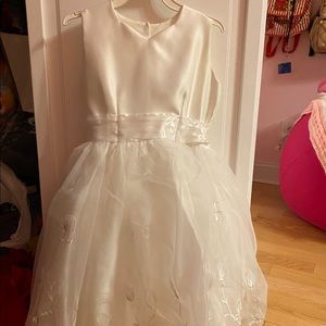 Girl flower girl dress